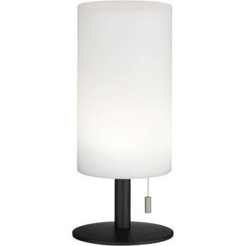 Lámpara de mesa LED recargable Larino, altura 28 cm, móvil, con cambio de color y regulable