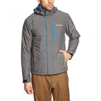 Ziener Skijacke Travers Man Jacket Ski - Chaqueta de esquí para hombre, color gris, talla 46
