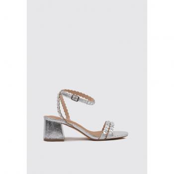 Sandalia de Tacón Limma Cilento Mujer Plata 38