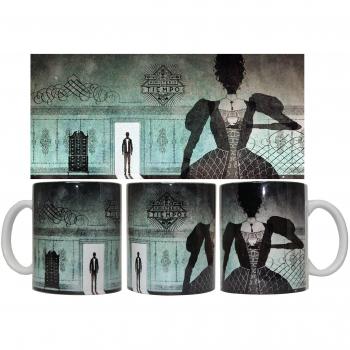 Taza Ministerio del Tiempo + chapa