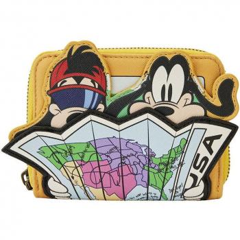 Cartera Disney Goofy Loungefly Zip Around Wallet