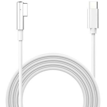 Adaptador USB-C a Magsafe 1 Blanco (1.8m) - Inversor de Corriente Interior