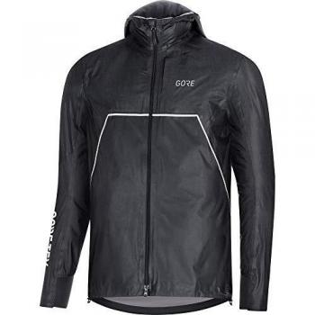 GORE WEAR R7 Chaqueta Trail de Hombre con Capucha GORE-TEX SHAKEDRY, L, Negro