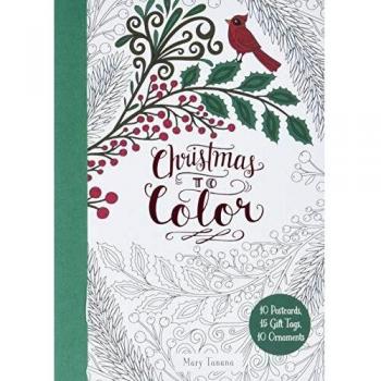 Christmas to Color: 10 Postcards, 15 Gift Tags, 10 Ornaments