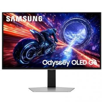 Monitor Gaming Samsung Odyssey G6 27 QHD OLED 500Hz 0,03ms FreeSync Silver