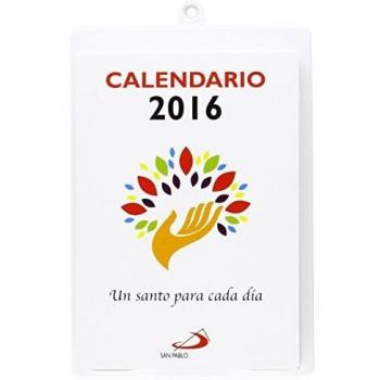 Calendario Un santo para cada día 2015 - Tamaño y letra grande: Con soporte atril