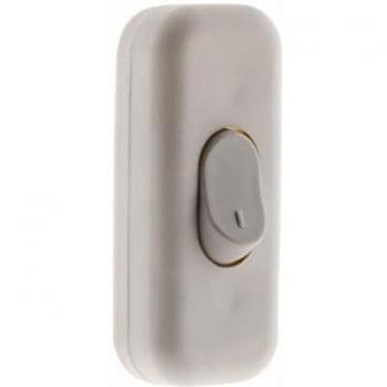 Interrupteur 2a unipolaire blanc - Zenitech