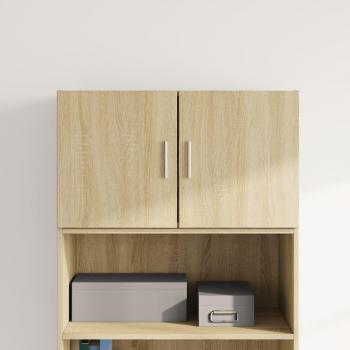 Gabinete de pared de roble Sonoma 70x42,5x40 cm madera multicapa marrón