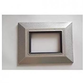 Placa Compatibles Axolute Bticino Color Gris 3 Foros