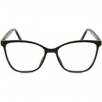 Gafas Anti-Azules Cuadrado Montuta Completa Plástico Negras Armazones para Hombre - SmartBuy Collection