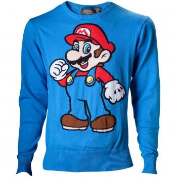 Nintendo - Mario punto jersey azul - XL - Juega mercancía Super Mario