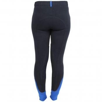 Rojo caballo Junior de equitación para mujer Mia Elastico, azul, 128EU
