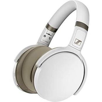 Auricular Sennheiser HD 450BT Wireless, con Cancelación de Ruido Activa, Blanco, Circumaural