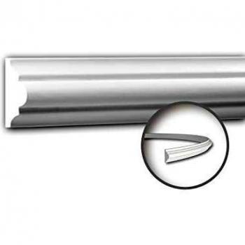 Moldura Decorativa Flexible de Estuco Neoclásico Blanca 2 m Profhome
