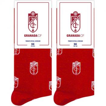 Calcetines Granada Club de Fútbol Pepe Pinreles Logo Rojo