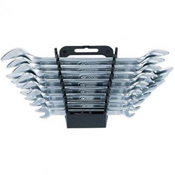 KS Tools 517.0148 Pack Llaves de Boca Doble, en Caja de cartón, Bocas pulidas