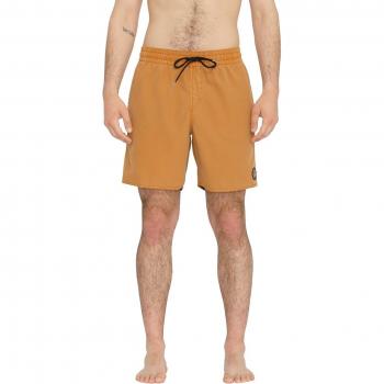 Bañador hombre Volcom Center Trunk 17 (MARRON JENGIBRE)