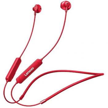 Auriculares inalámbricos originales Lenovo SH1, Bluetooth 5.0, resistentes al agua IPX5, magnéticos y con banda para el cuello, deportivos