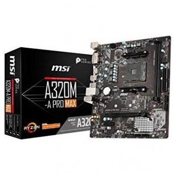 Placa Base Micro-ATX MSI A320M-A Pro Max AM4 DDR4
