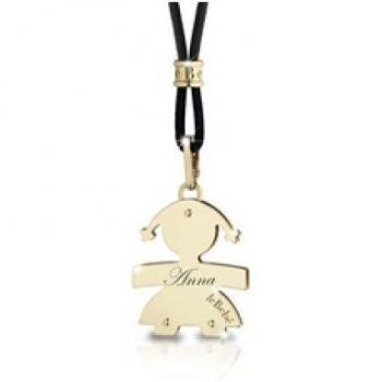 Colgante leBebé gioielli LBB003 Niña Oro Amarillo Classici
