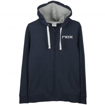 Sudadera Nox Team con Capucha Mujer, material suave y cómodo, diseño moderno, ajuste regular, capucha ajustable, bolsillo frontal tipo canguro, disponible en varias tallas y colores