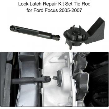 KKmoon Lock Latch Kit de reparación Kit de reparación de Bonnet capucha Lock Latch Set Tie Rod