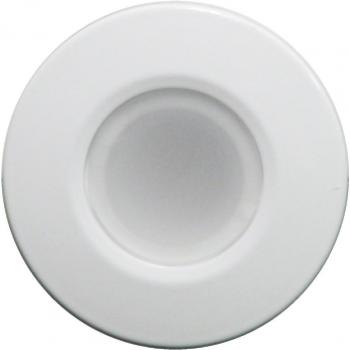 LUMITEC 112520 ORBIT - FLUSH MOUNT DOWN LIGHT - WHITE FINISH - 4 COLOR BLUE/RED/PURPLE/WHITE NON DIMMING