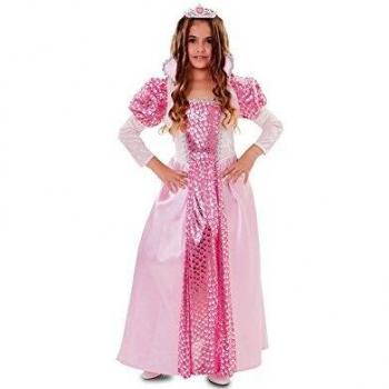 Fyasa 706144-T02 - Disfraz de Reina Rosa para 7 a 9 años, Multicolor, tamaño Mediano