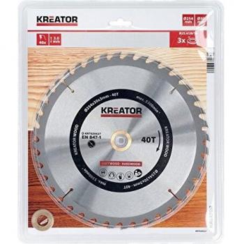 Disco de Sierra Circular para Madera Varo 254mm, 40 Dientes, Alta Calidad, Diámetro del Agujero 30mm, Grosor de la Hoja 3.0mm