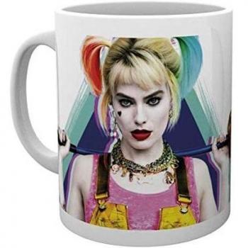 Birds Of Prey Harley Quinn - Taza, diseño de pájaros, multicolor