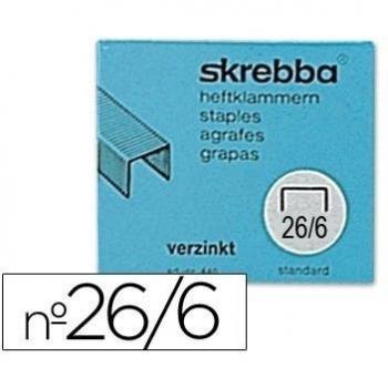 Skrebba SK-26/6 - Caja de 5000 grapas