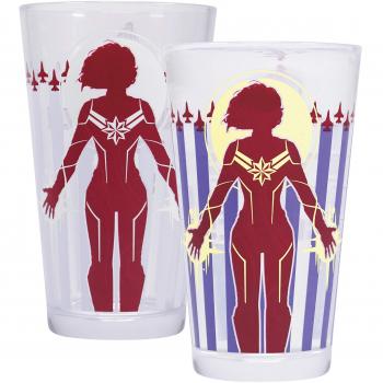 Vaso Térmico Capitana Marvel 400ml con Doble Pared y Aislante