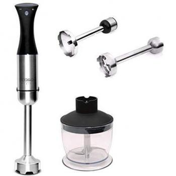 Batidora de Mano Potente HB 800 - Acero Inoxidable Negro