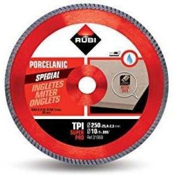 RUBI 31969 Disco diamante corte inglete TPI 250 MM SUPER PRO