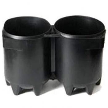 ACCB-46 - Base de plastico para bibotellas 2x5L / 2x7L 140MM