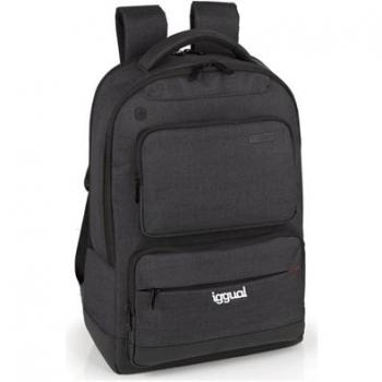iggual Mochila 15,6 2DP Gris SYSYEM 0 iggual