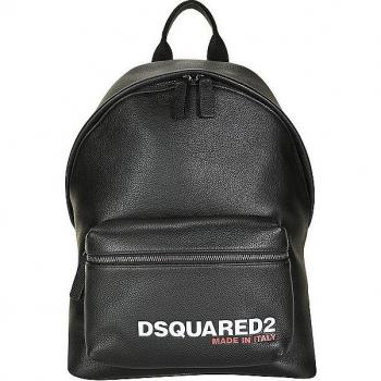 Dsquared2 Stylish Bags Collection Black Male Backpack ONE SIZE