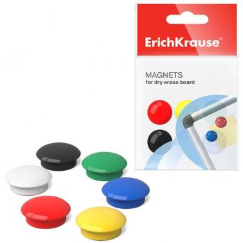 Erichkrause Bolsa de 12 Imanes de 20mm para Pizarras y Superficies Metálicas Ref.: EK22460