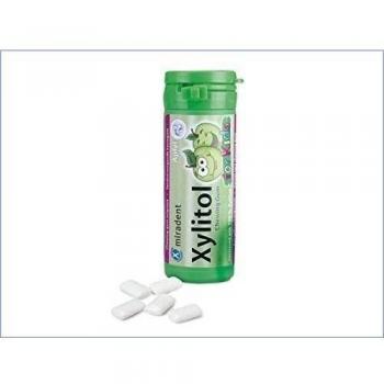 CHICLES XYLITOL SABOR MANZANA MIRADENT