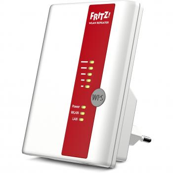 AVM FRITZ! WLAN Repetidor 450 Mbps, color rojo/blanco