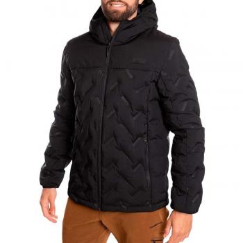 Chaqueta de Plumas Outdoor para Hombre Trangoworld Valkom Negra 200g 600cuin 2XL