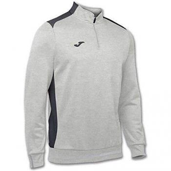 Joma Campus II Sudadera, Hombres, Gris Melange Claro-250, 2XS