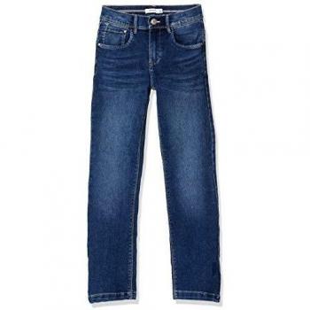 NAME IT Nkfrandi Dnmcille 2198 HW Pant Camp Jeans, Denim Azul Medio, 116 para Niñas
