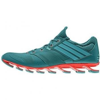adidas Springblade Solyce Zapatillas de running, Hombre, Verde / Rojo, 48