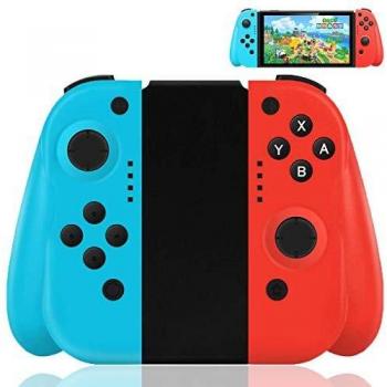 Maegoo Mandos Nintendo Switch, Switch Joy con Inalámbrico Mando Gamepad Joysticks para Nintendo Switch, Bluetooth Switch Mando Joycon De Reemplazo con Doble Choque y Giroscopio de 6 Ejes