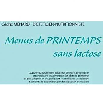 Menús de Primavera y Verano Sin Lactosa