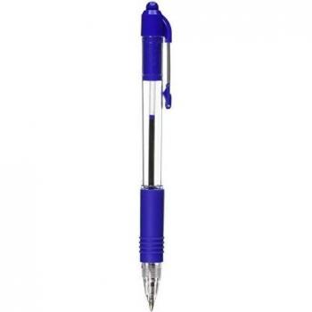 Z-Grip Retractable Ballpoint Pen, Blue Ink, Medium, Dozen