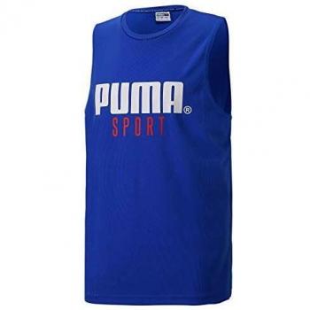 PUMA Sport Tank Top Mangas, Hombre, Dazzling Blue, M