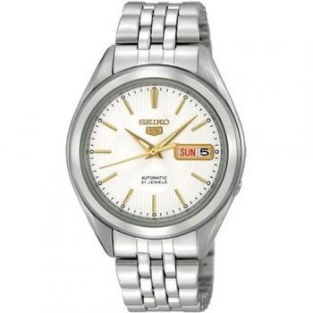 Seiko Men's Analogue Automatic Watch with Stainless Steel Strap SNKL17K1