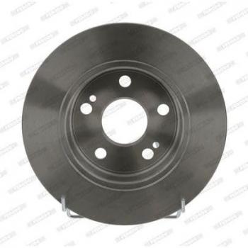 Disco de freno FERODO DDF1213 - Juego de 2 discos, Ø265mm, Altura: 44.3mm, Espesor: 10.5mm, macizo